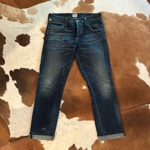 Citizens of Humanity Emerson Selvedge Slim Boyfriend Jeans 25